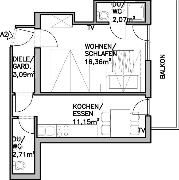 Apartment-Pension Schmiedererhof サンクト・ジョアン・イン・チロル 部屋 写真